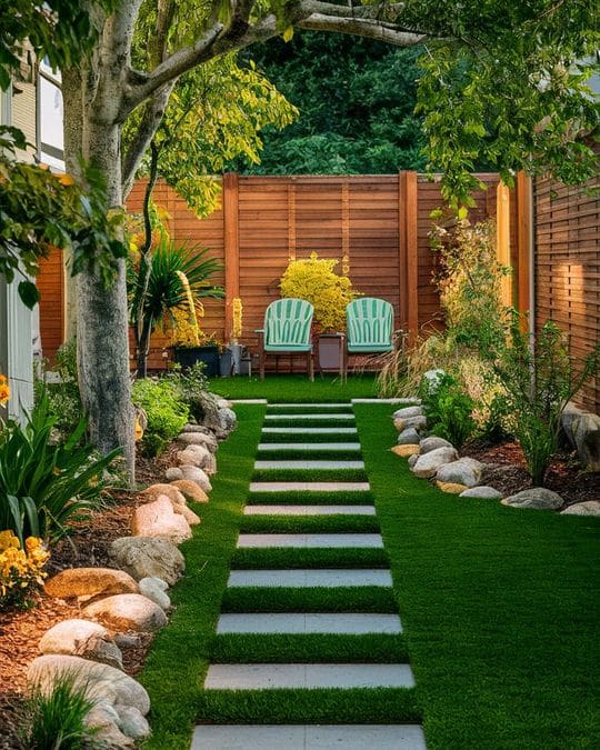 Artificial Grass Backyard Landscaping Tampa FL